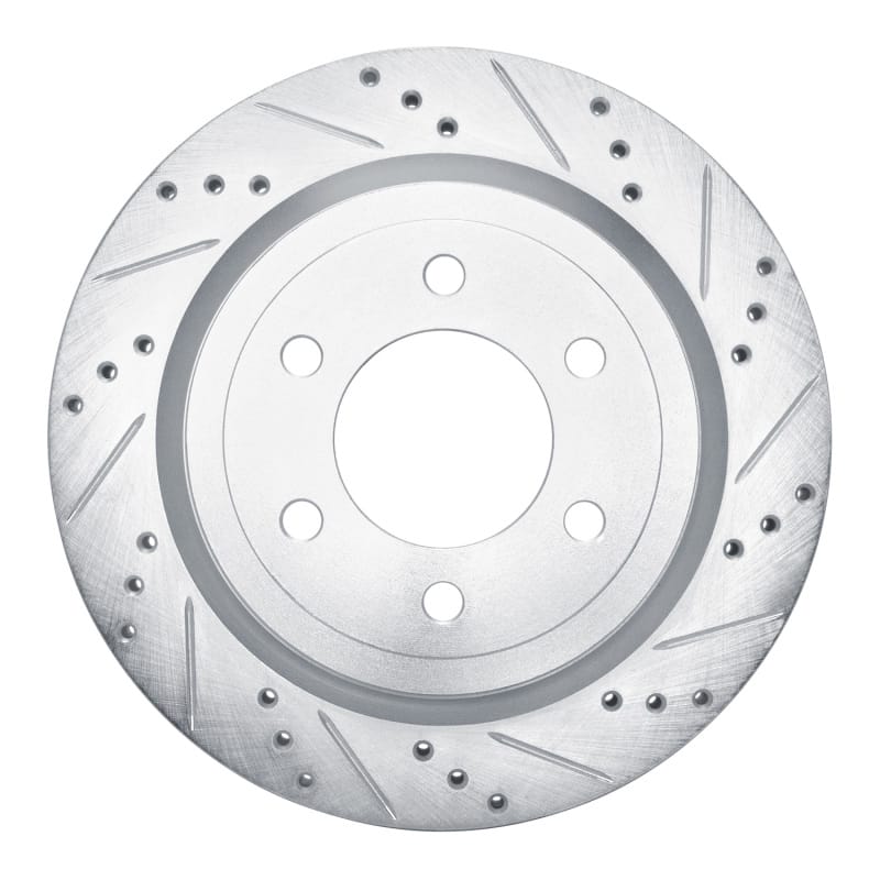 R1 Concepts — R1 18-21 Ford F-150 4WD Rear Right Drilled & Slotted Silver Brake Rotor
R1 Brake Rotor Drill