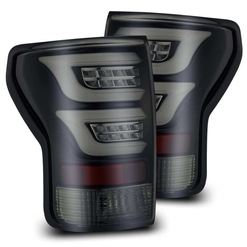 AlphaRex — AlphaRex 07-13 Toyota Tundra PRO-Series LED Tail Lights Jet Black