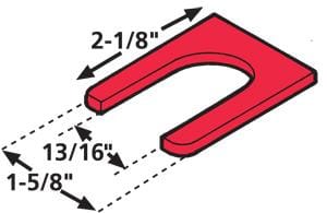 SPC Performance — TANDEM SHIM-FRTLNR SS 1/32"(6)