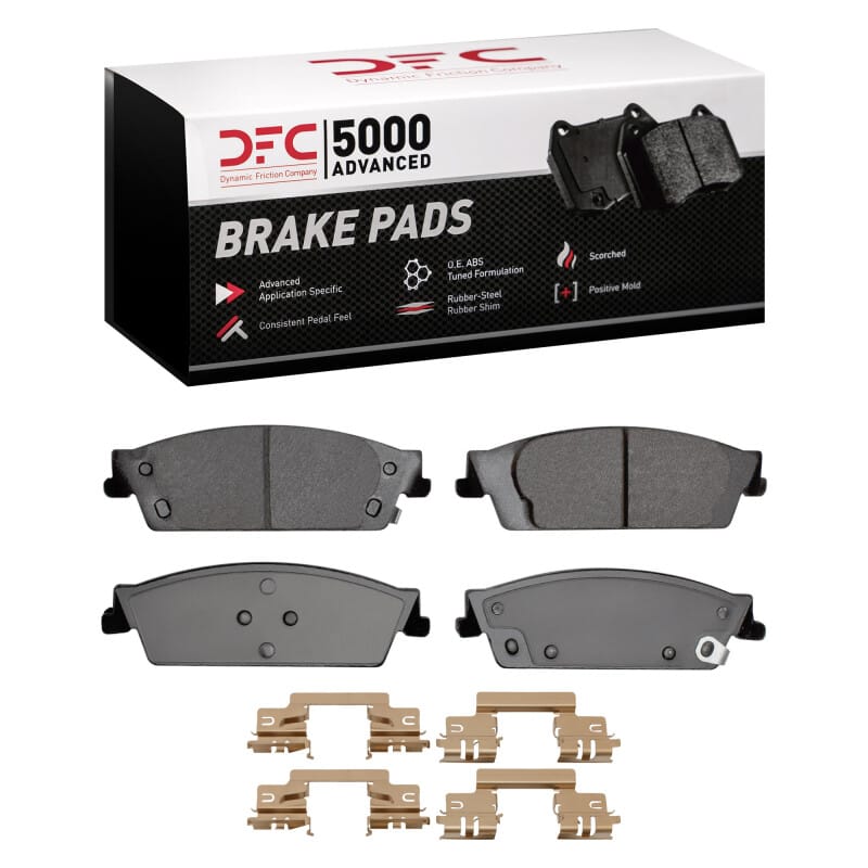 DFC — DFC 07-20 Cadillac Escalade ESV Rear 5000 Advanced Ceramic Brake Pads and Hardware Kit
DFC Brake Pad Set