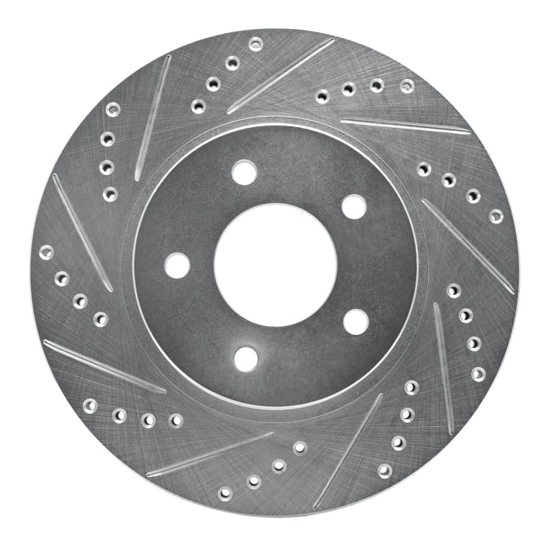 R1 Concepts — R1 02-07 Chevrolet Equinox Front Left Drilled & Slotted Silver Brake Rotor
R1 Brake Rotor Drill