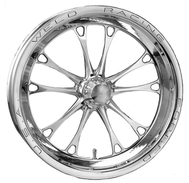 Weld — Weld V-Series 1-Piece 15x3.5 / Anglia Spindle MT / 1.75in. BS Polished Wheel - Non-Beadlock
15x3.5'' V-Series