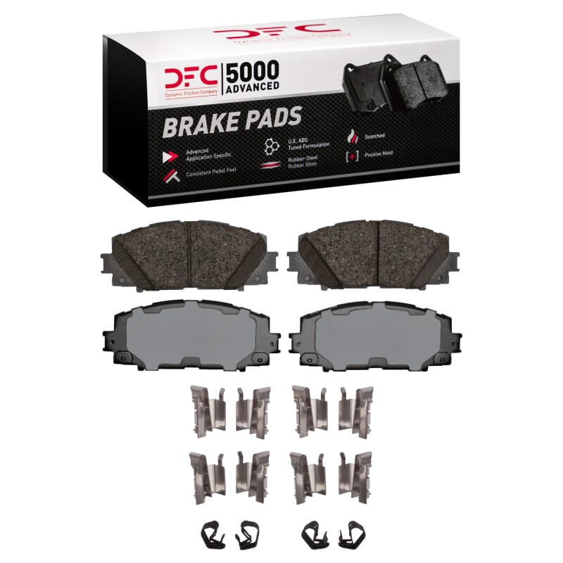 DFC — DFC 16-22 Toyota Prius AWD-e Front 5000 Advanced Ceramic Brake Pads and Hardware Kit
DFC Brake Pad Set