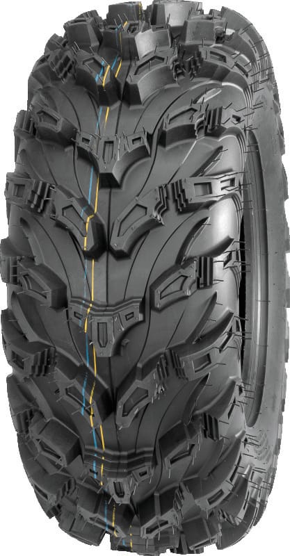 QuadBoss — QBT672 Radial Mud Tire, 26x9R12, 8-Ply, Directional, Front