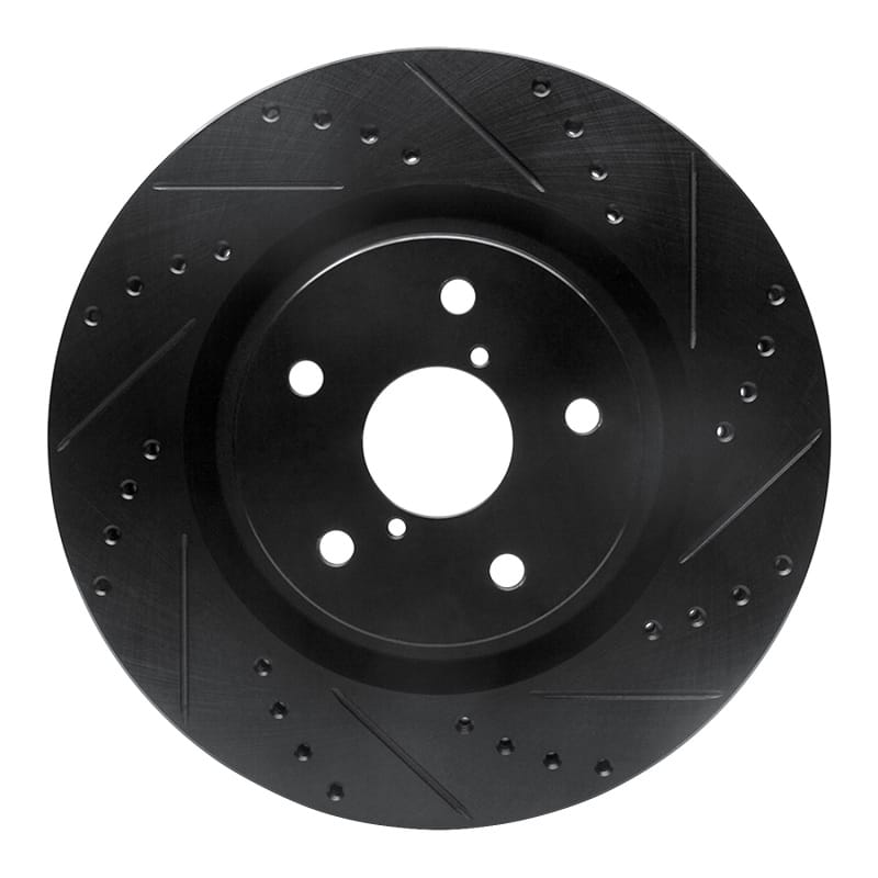 R1 Concepts — R1 -24 Subaru Forester Front Right Drilled & Slotted Black Brake Rotor
R1 Brake Rotor Drill