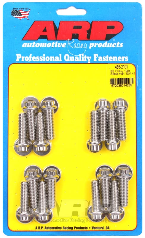 ARP — ARP BB Chevy 12pt Intake Manifold Bolt Kit