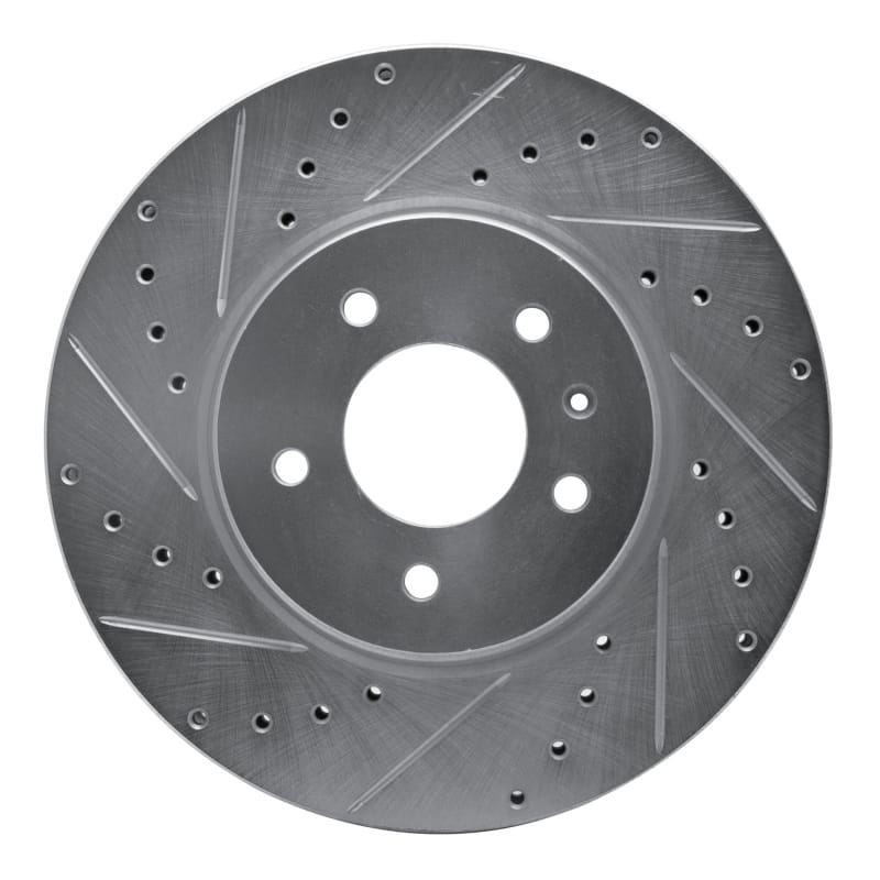 R1 Concepts — R1 09-11 Cadillac STS Front Left Drilled & Slotted Silver Brake Rotor
R1 Brake Rotor Drill