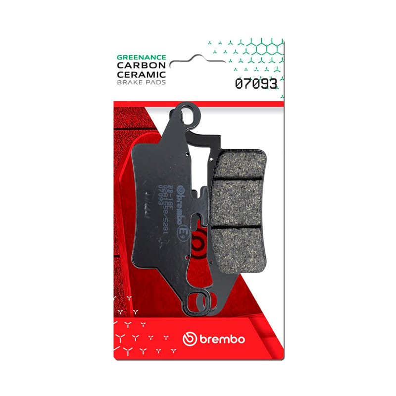 Brembo OE Powersports — Brembo OE Yamaha Bws/Yamaha Xenter Carbon Ceramic Brake Pad - Front