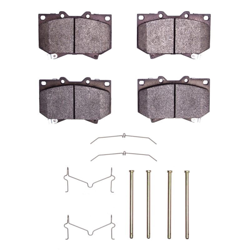 DFC — DFC 00-02 Toyota Tundra Front Ultimate Duty Performance Brake Pads and Hardware Kit
DFC Brake Pad Set