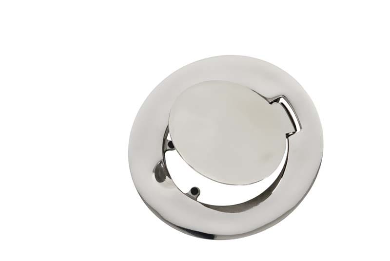 Kentrol — Kentrol 07-18 Jeep Wrangler JK Billet Style Gas Hatch - Polished Silver