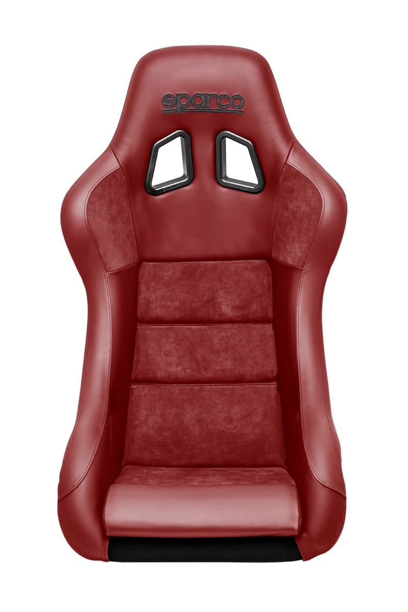 SPARCO — Sparco Seat QRT Performance Leather/Alcantara Red (Must Use Side Mount 600QRT)