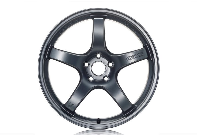 Gram Lights — Gram Lights 57CR 17x9 +12 5x114.3 Gun Blue 2 Wheel
