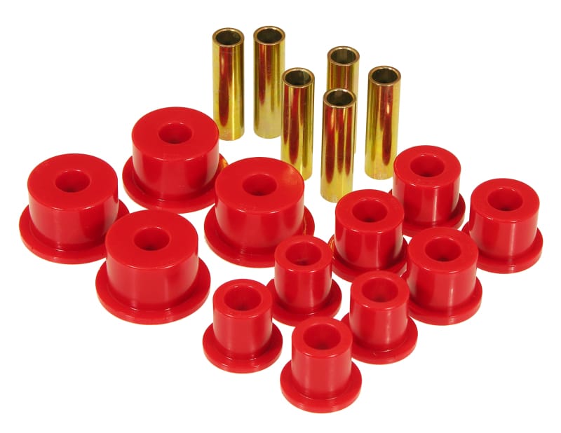 Prothane — Prothane 74-91 Jeep Cherokee Front Spring & Shackle Bushings (w/ 2in OD Main Eye) - Red
SPRING/SHACKLE BUSH