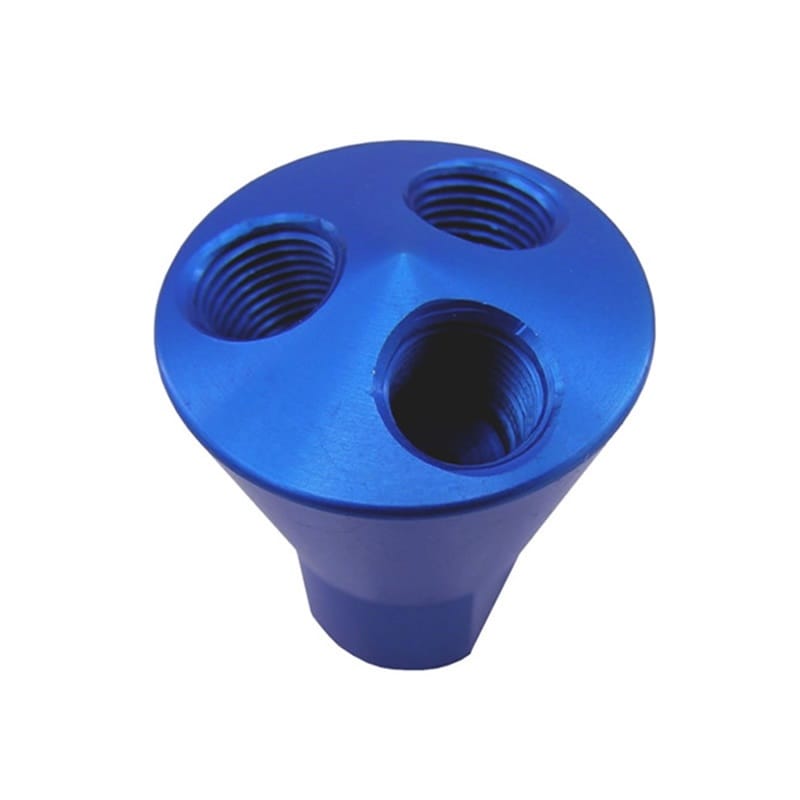 Nitrous Express — Nitrous Express 3 Port Showerhead Distribution Block - Blue
Distribution Block
N2ODstributionBlk