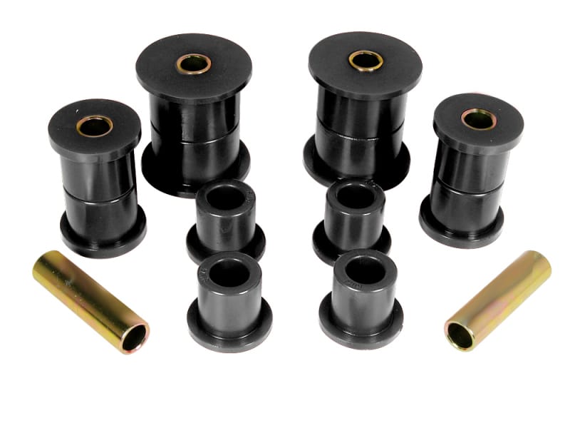 Prothane — Prothane 74-91 Jeep Cherokee Front Spring & Shackle Bushings (w/ 2in OD Main Eye) - Black
SPRING/SHACKLE BUSH