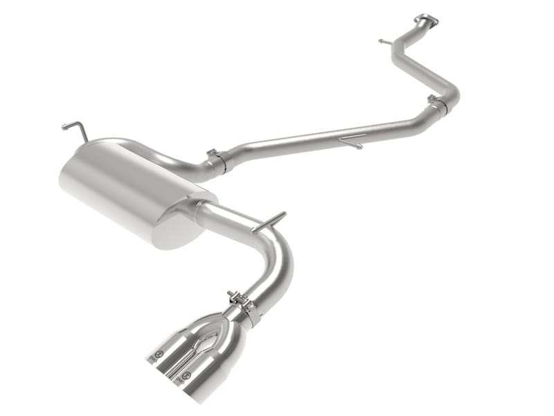 aFe — aFe Takeda 18-21 Toyota C-HR 2.0L 2.5in 304 Stainless Steel Cat-Back Exhaust w/ Polished Tip
Cat-Back Exhaust