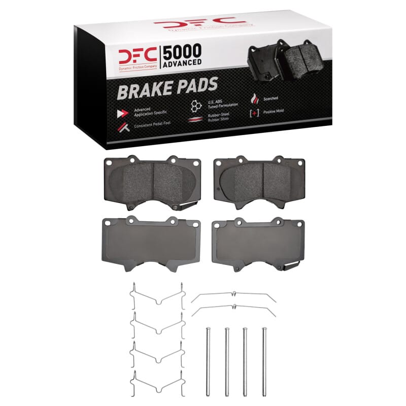 DFC — DFC 10-24 Lexus GX460 Front 5000 Advanced Ceramic Brake Pads and Hardware Kit
DFC Brake Pad Set