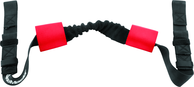 BikeMaster — BikeMaster Bar Harness Tiedown Assist - Black/Red