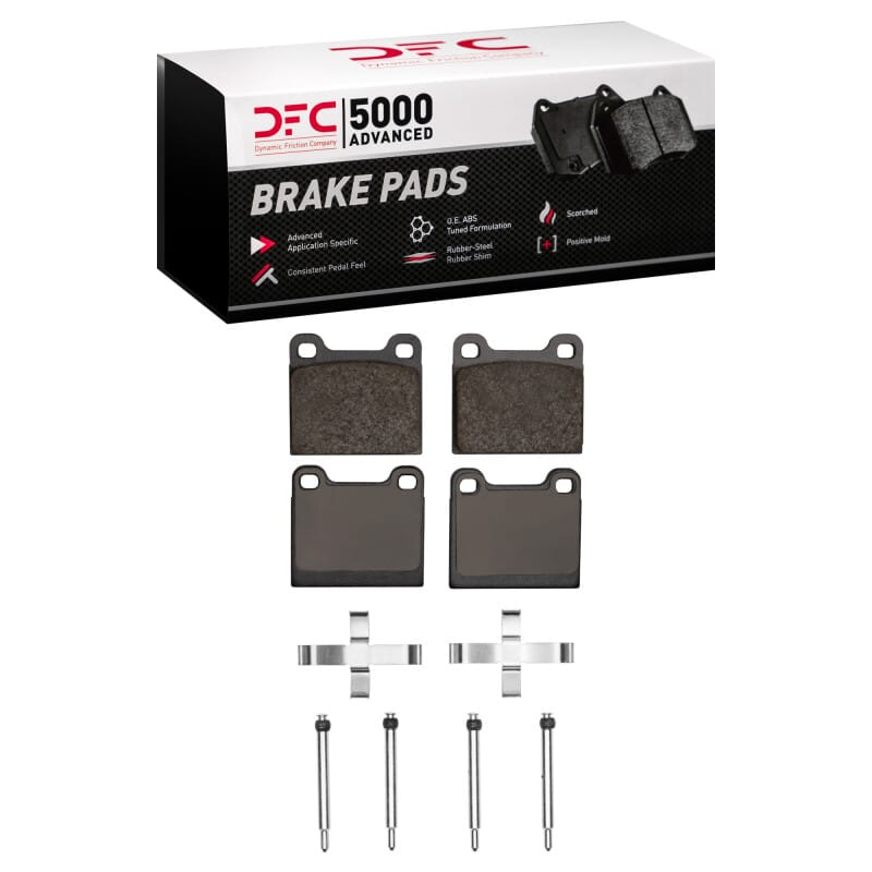DFC — DFC 75-04 Volvo 760 Series Rear 5000 Advanced Low Metallic Brake Pads and Hardware Kit
DFC Brake Pad Set