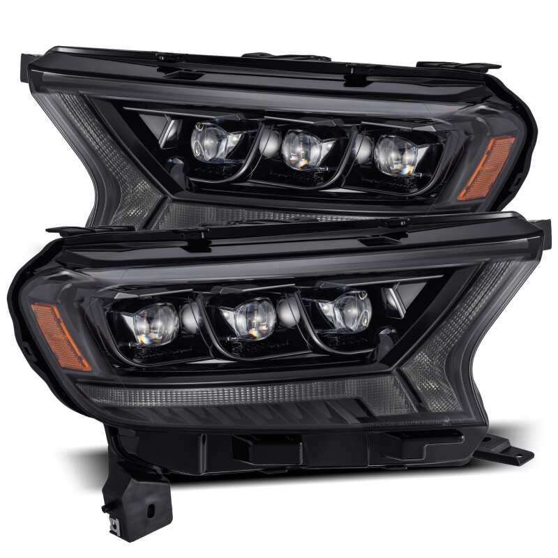 AlphaRex — AlphaRex 19-21 Ford Ranger NOVA LED Proj Headlight Plnk Style Alpha Blk w/Activ Light/Seq Signal/DRL
Projector Headlights