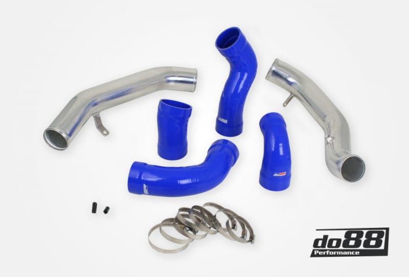 do88 — do88 Volvo S60 V60 XC60 V70 XC70 S80 3.0L T6 Pressure Pipes w/Blue Hoses