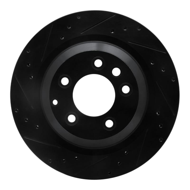 R1 Concepts — R1 05-18 Porsche Cayenne Rear Left Drilled & Slotted Black Brake Rotor
R1 Brake Rotor Drill
