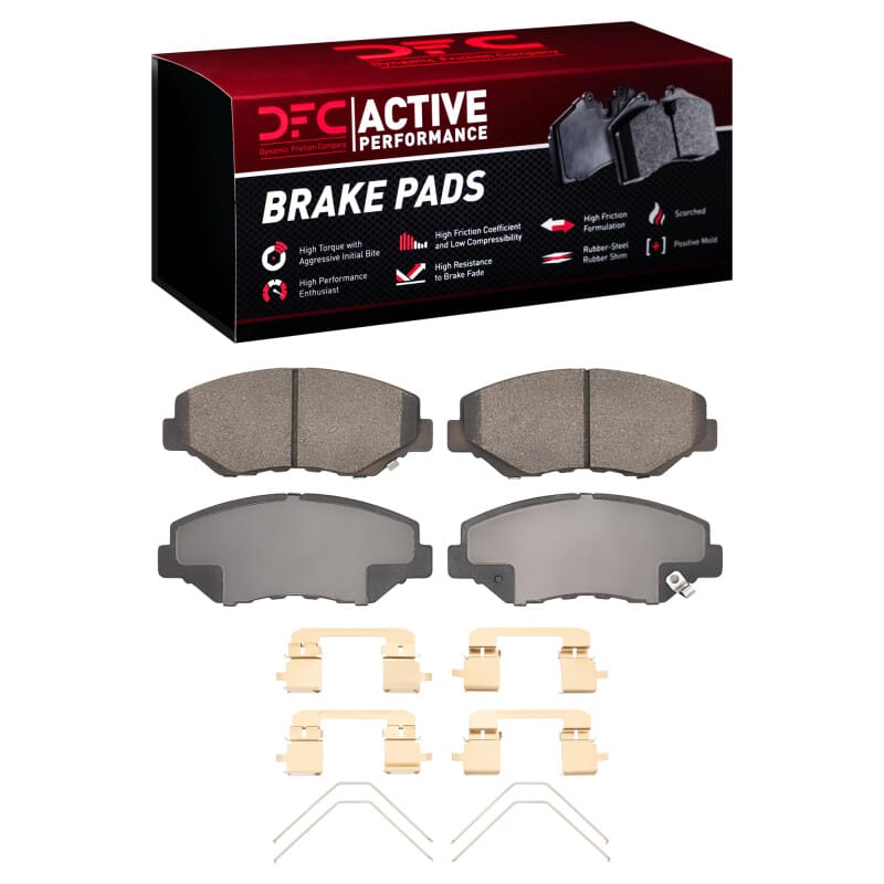 DFC — DFC 05-16 Acura ILX Front Active Performance Pads and Hardware Kit
DFC Brake Pad Set