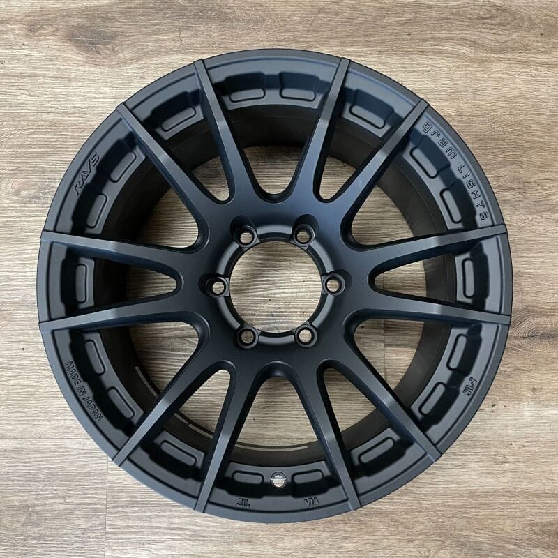Gram Lights — Gram Lights 57XR-X 17X8.5 -10 6x139.7 Black Graphite Wheel