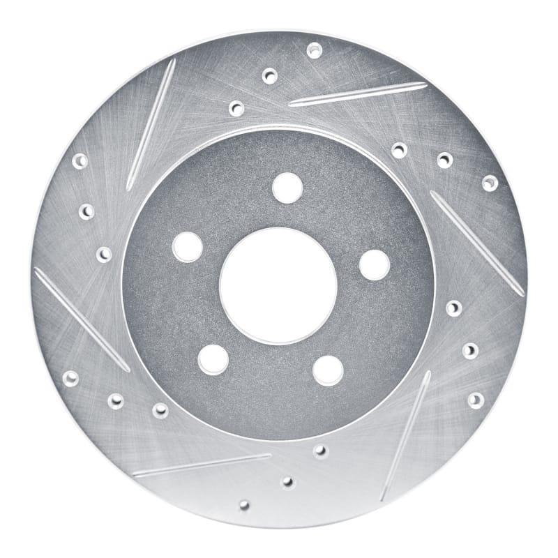 R1 Concepts — R1 88-88 Pontiac Fiero Front Left Rear Left Drilled & Slotted Silver Brake Rotor
R1 Brake Rotor Drill
