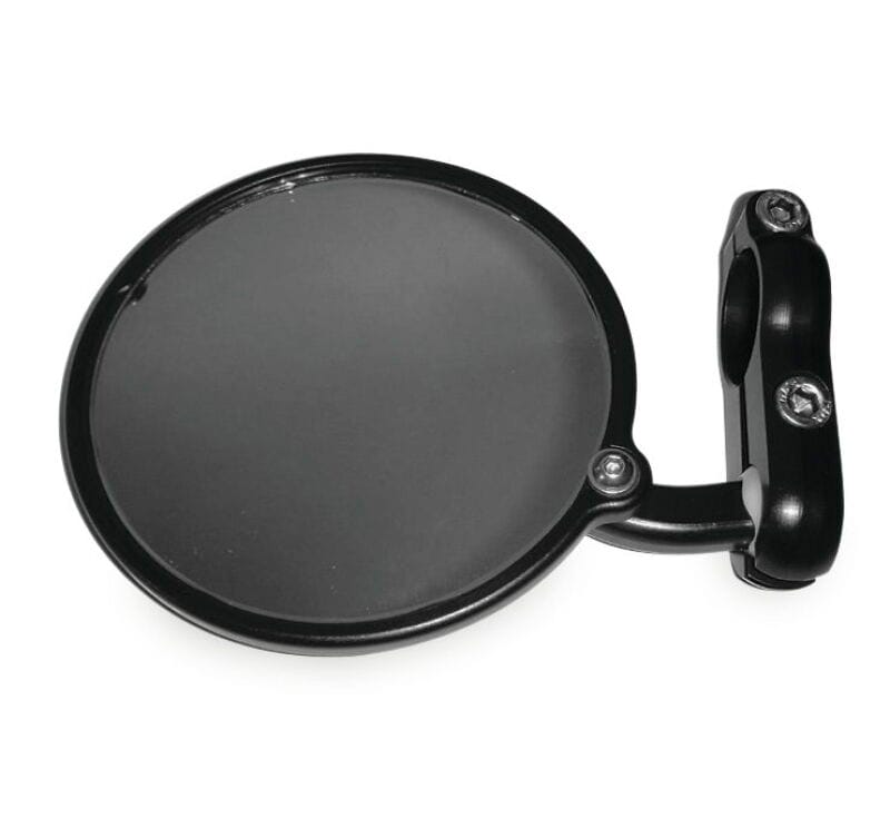 CRG Constructors — CRG Hindsight 3 in. Round Bar-End Mirror Left - Black