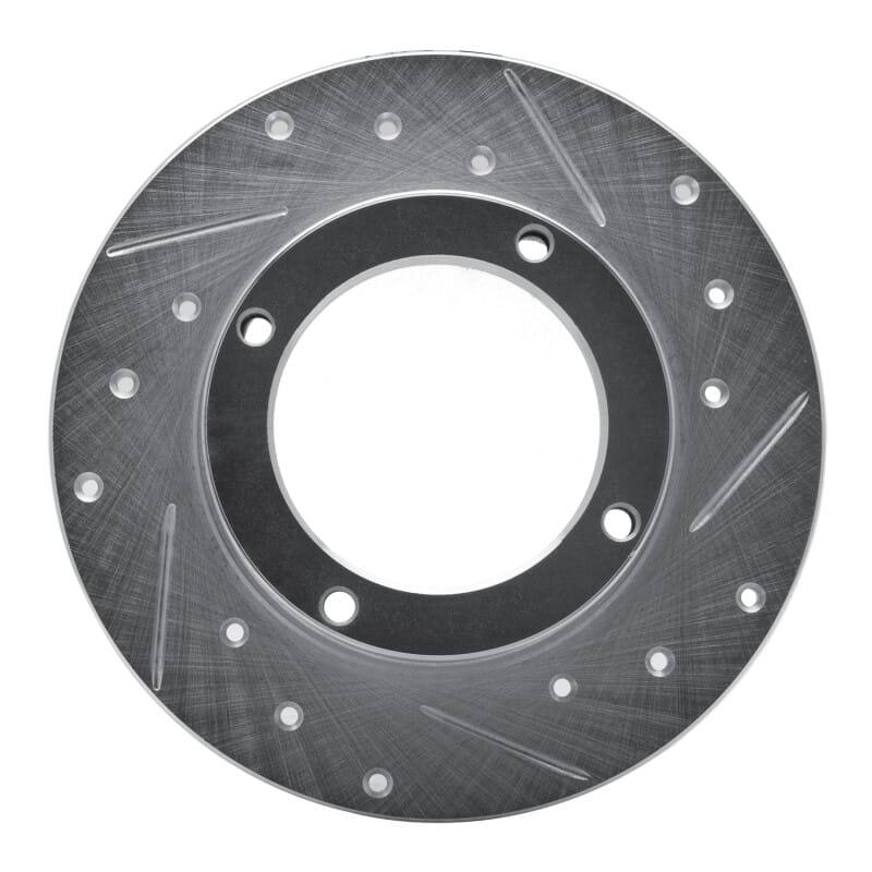 R1 Concepts — R1 73-79 Honda Civic Wagon Front Right Drilled & Slotted Silver Brake Rotor
R1 Brake Rotor Drill