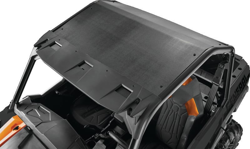 QuadBoss — High-Density Slim Roof, Black
