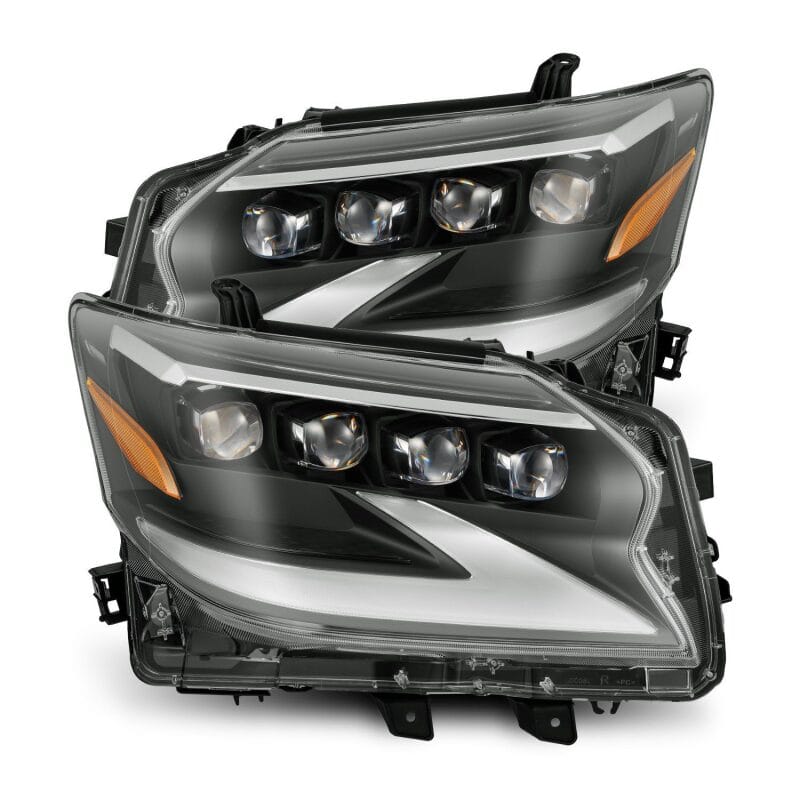 AlphaRex — AlphaRex 14-19 Lexus GX 460 NOVA LED Projector Headlights Plank Style Black w/Activ Light/Seq Signal
Projector Headlights