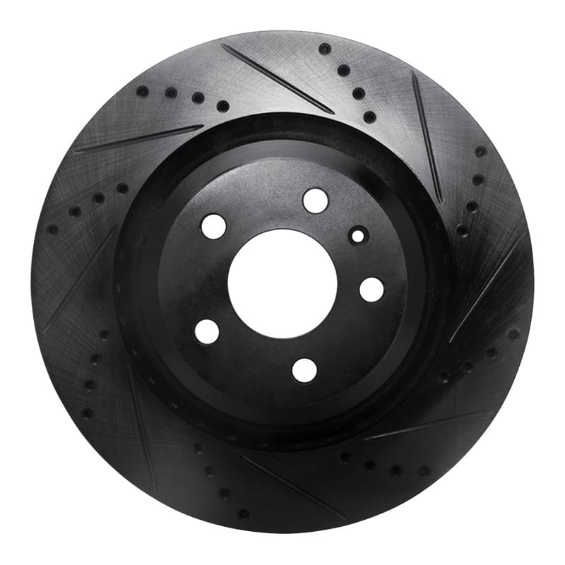 R1 Concepts — R1 07-11 Audi S6 Rear Right Drilled & Slotted Black Brake Rotor
R1 Brake Rotor Drill