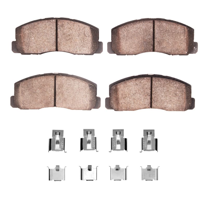 DFC — DFC 83-86 Dodge Colt Front 5000 Advanced Ceramic Brake Pads and Hardware Kit
DFC Brake Pad Set