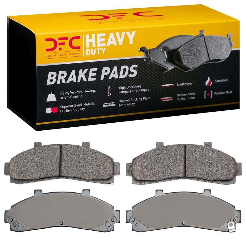 DFC — DFC 95-02 Ford Ranger (USA/Canada) Front Heavy Duty Pads - Semi Metallic
DFC Brake Pad Set
