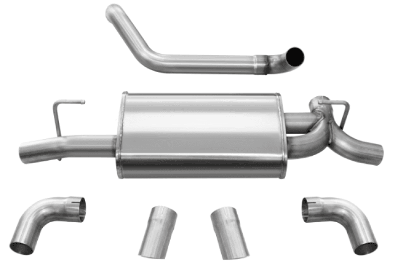 CORSA Performance — Corsa 2018-2025 Jeep Wrangler JL 2.5in Dual Rear Turn Down Exit Sport Axle-Back Exhaust
cor21013
Exhaust