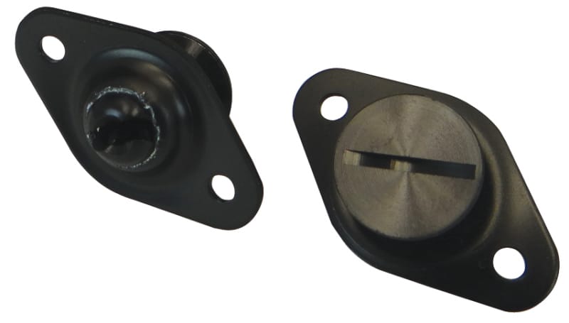 Moroso — Moroso Quick Fastener - Self Ejecting - 5/16in x .550in - Aluminum - Black - 10 Pack