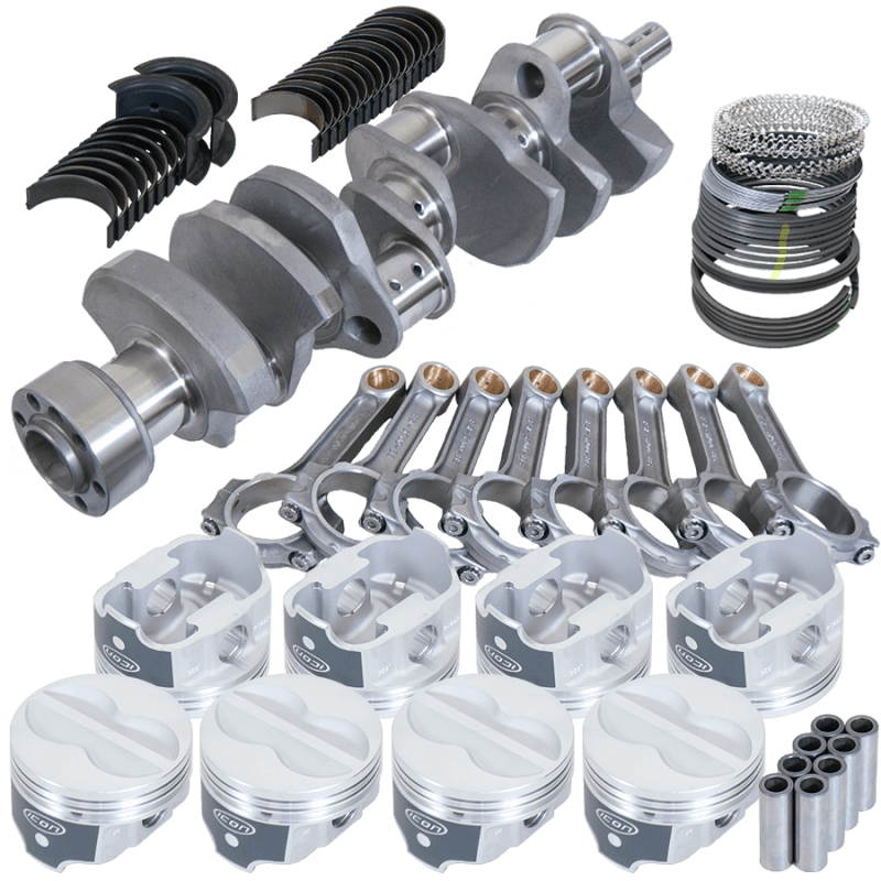 Eagle — Eagle Chevy LT1 350 1Pc 3.750in Crank 5.700in I-Beam Rods -10cc 4.060in Pistons Rotating Assembly
Pro Street Assembly