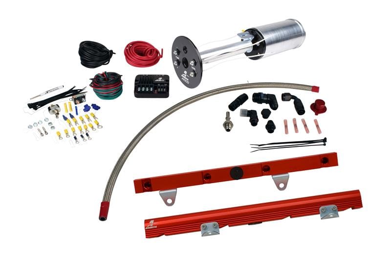 Aeromotive — 03-13 Corvette Stealth A1000 Street Fuel System with LS1 Fuel Rails
