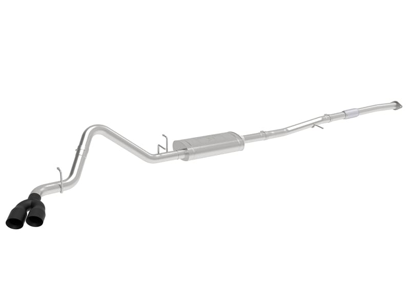 aFe — aFe Vulcan Series 3in 304SS Exhaust Cat-Back w/Blk Tip 2019 GM Silverado/Sierra 1500 L4-2.7L (t)
Cat-Back Exhaust