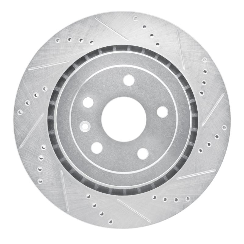 R1 Concepts — R1 16-24 Cadillac ATS Rear Right Drilled & Slotted Silver Brake Rotor
R1 Brake Rotor Drill