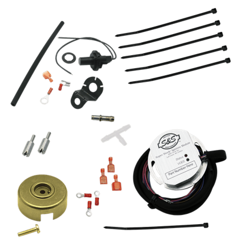 S&S Cycle — S&S Cycle 84-99 BT 96in Super Stock 96in Ignition Kit