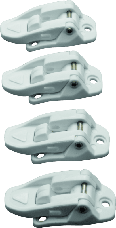 Answer — AR1 Buckle Kit, White, Adult