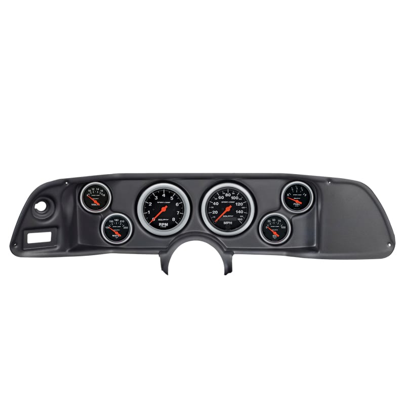 AutoMeter — Autometer Sport-Comp 70-78 Camaro Dash Kit 6pc Tach / MPH / Fuel / Oil / WTMP / Volt
GA SET CAM 70-78 SC