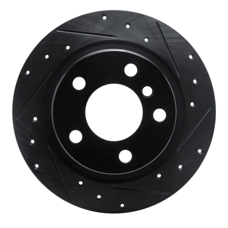 R1 Concepts — R1 12-18 BMW 120i (Mexico) Rear Right Drilled & Slotted Black Brake Rotor
R1 Brake Rotor Drill