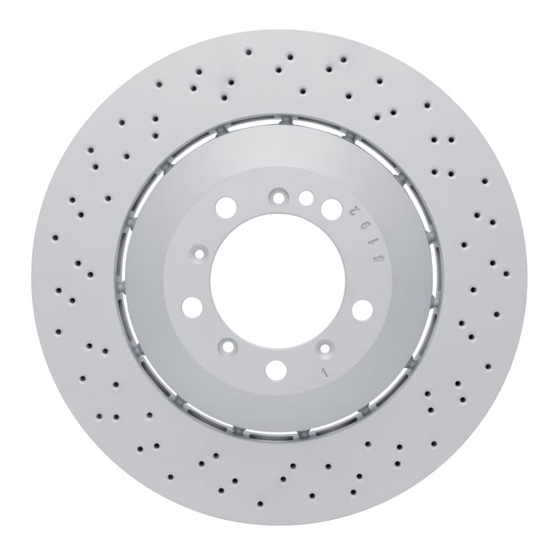 DFC — DFC 16-23 Porsche Cayman Left Front Drilled Hi-Carbon Alloy Geomet Coated Rotor
DFC Brake Rotor