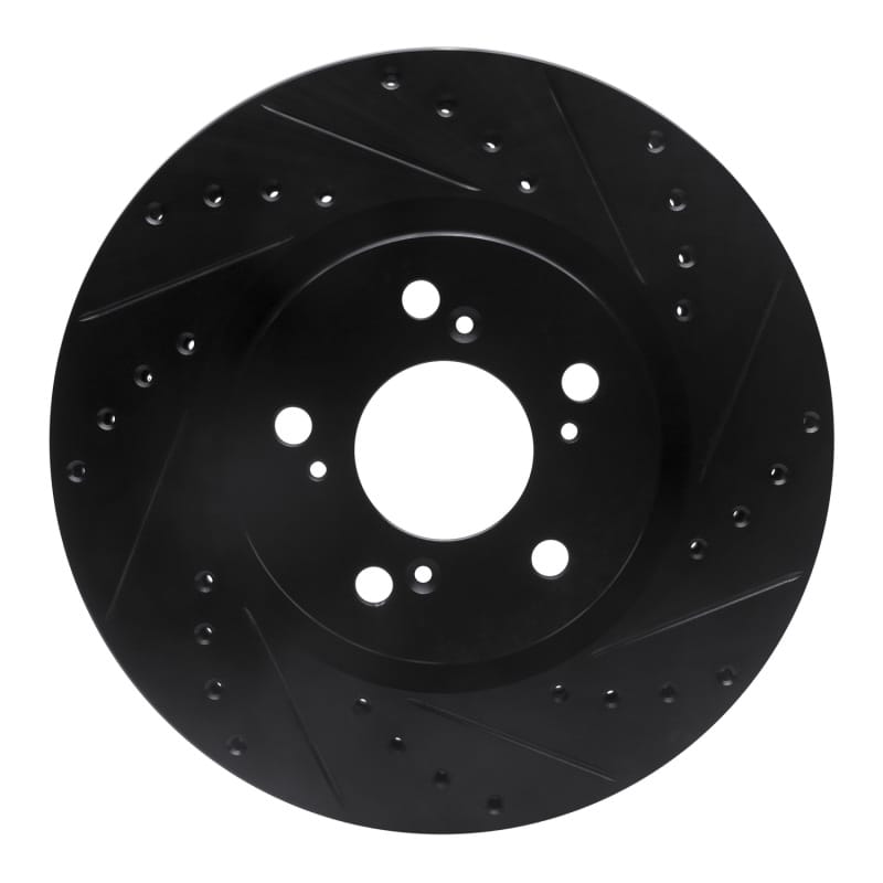 R1 Concepts — R1 05-12 Acura RL Front Right Drilled & Slotted Black Brake Rotor
R1 Brake Rotor Drill