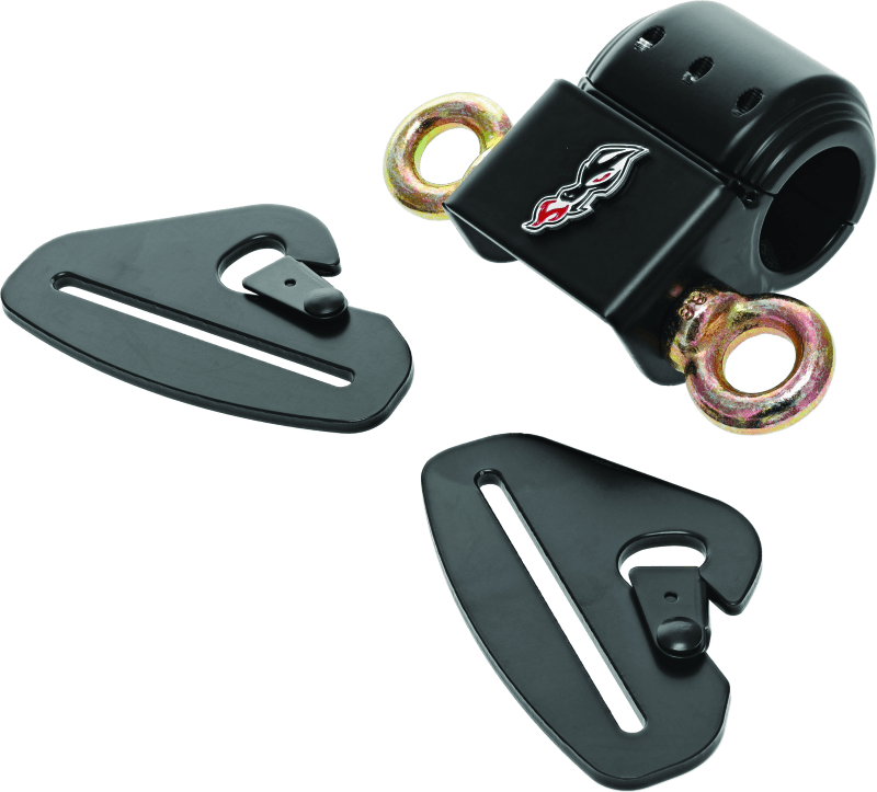 DragonFire Racing — Harness Anchor Kit, 1.25 in., Black