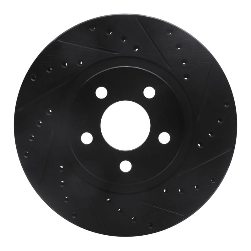 R1 Concepts — R1 01-10 Chrysler PT Cruiser Front Right Drilled & Slotted Black Brake Rotor
R1 Brake Rotor Drill